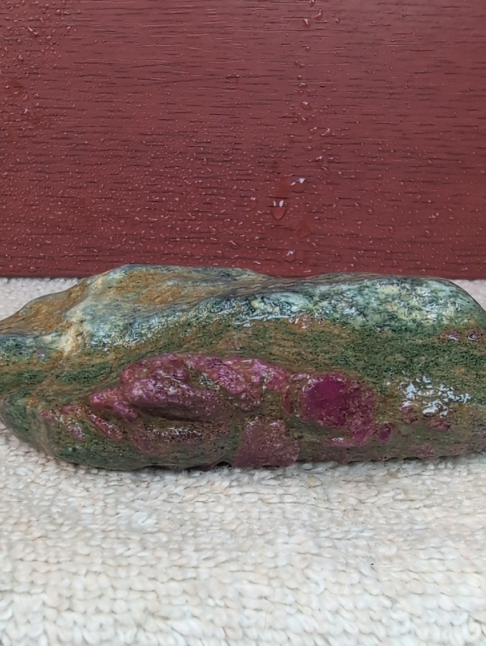 Large Rough Ruby In Zoisite - Picture 5 of 12
